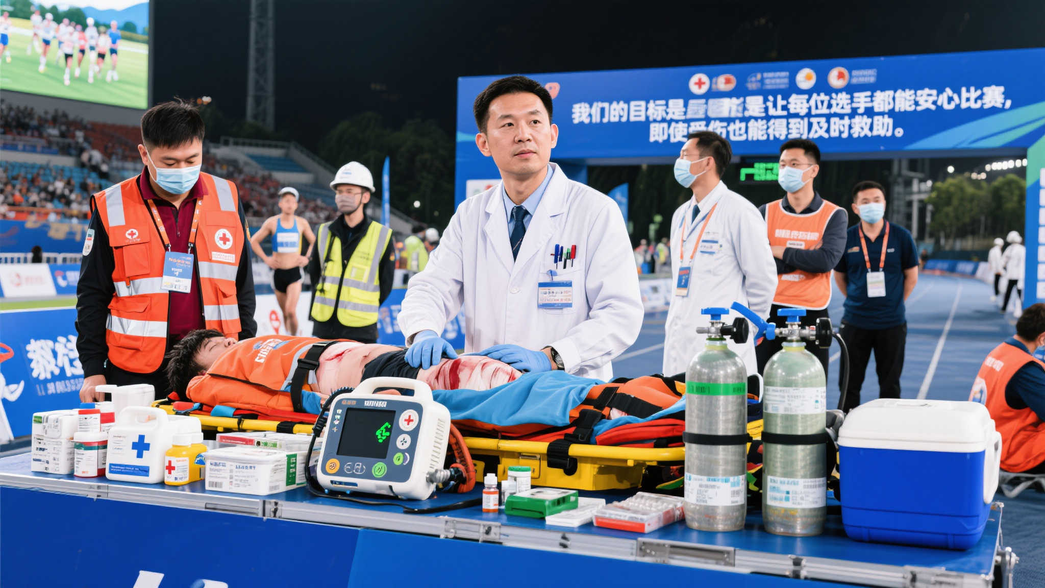 西安全运会跆拳道资格赛开启专业医疗保障服务